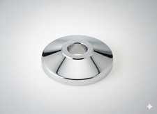 Pipe Collars Radiator Plastic Cover For Pipes 15mm Chrome 10pcs