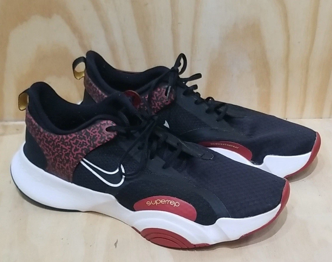 Nike Superrep Go 2 Trainers Men\'s Size 9 Black Red White Shoes DJ3017-016 Nike SuperRep Go 2 Leopard for Sale | Authenticity  main image 2