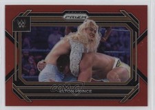 2023 Panini Prizm WWE Red Prizm 63/299 Elton Prince #12 uk2