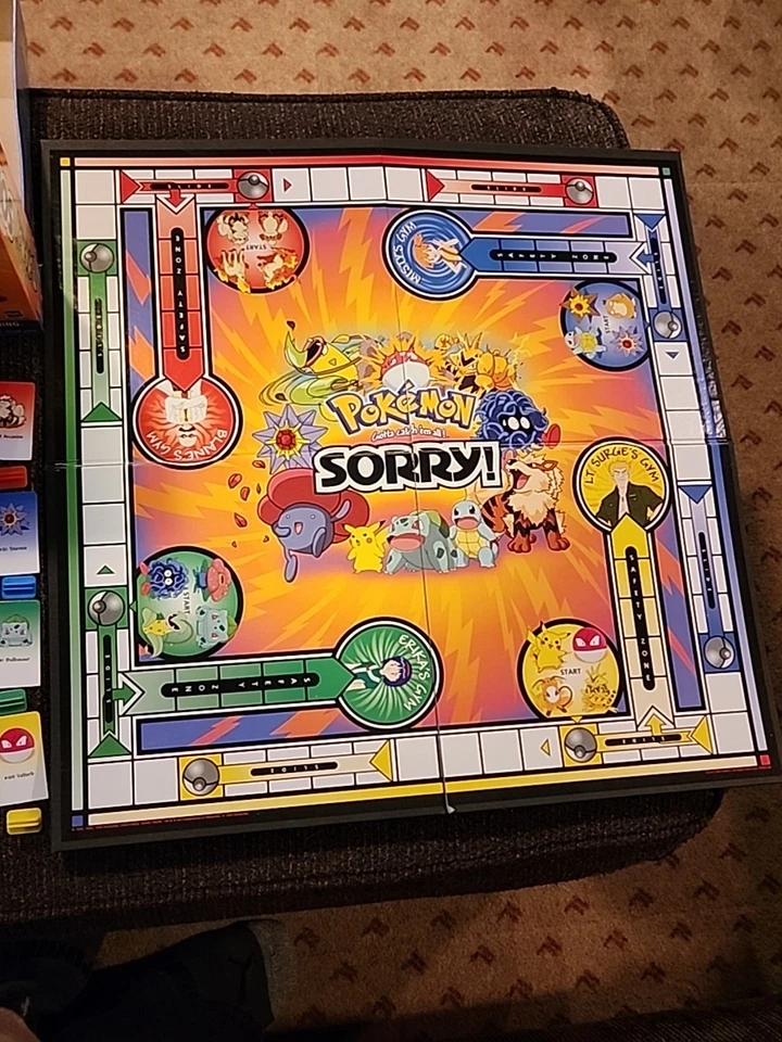 2000 Sorry! The Pokemon Edition Game by Parker Brothers Complete in Good Cond - Image 2 of 4
