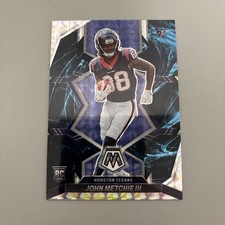 22 Mosaic John Metchie III RC Genesis Prizm SSP Case Hit #317