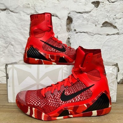 Nike Kobe 9 Elite 'Christmas' Men's Size 11 Pre-owned Sneakers 630847-600