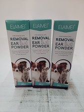 3x Dog Ear Cleaner 30G - Removal Ear Powder for Pets,Dog Ear Infection Exp 1/27