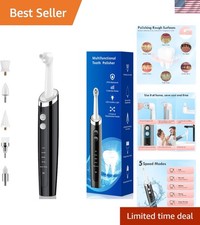 Tooth Polisher, Rechargeable Teeth Polisher for Daily Cleaning, Whitening and...