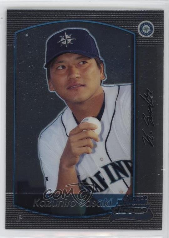 2000 Bowman Chrome Draft Picks & Prospects Kazuhiro Sasaki #58 Rookie RC 0a6