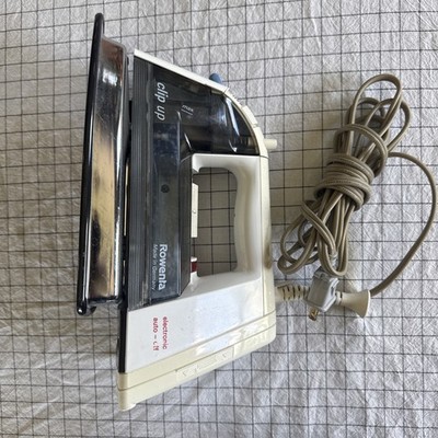 Rowenta Steam Iron Clip Up DE 262 Made in Germany German Vintage 1990's