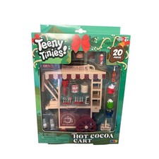 Teeny Tinies Hot Cocoa Cart Playset Kids OS Multicolor New 20 Piece Miniature