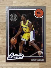 2025-26 Topps - Adou Thiero - 1980-81 Topps Basketball #80BK-79 - LAKERS