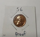 1956 Proof Uncirculated Lincoln Cent