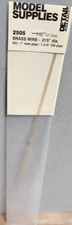 Detail Associates 2505 HO Brass Wire 12" Long 015" Diameter (Pack of 4)