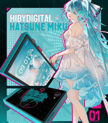 HiBy Starry Sea Digital M500 Hatsune Miku Edition Co-branded MP3 Player WiFi