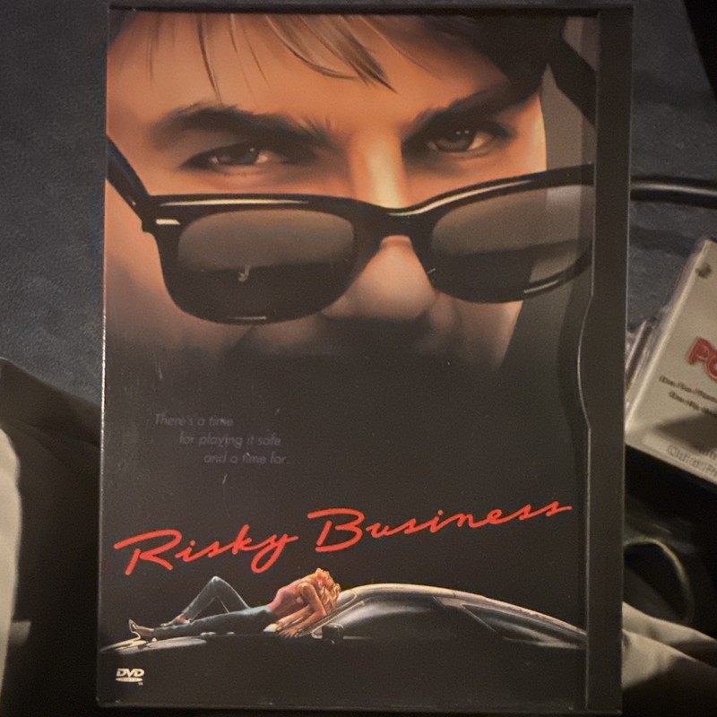 Risky Business DVD Movie Widescreen Keep Case Tom Cruise Paul Brickman R