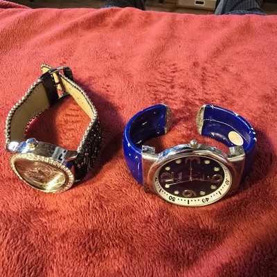 Women s Fashion Watches Lot of 2   Geneva Platinum & Xanadu Quartz Japan Movt  