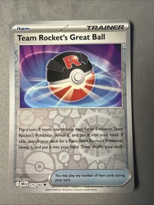 Team Rocket's Great Ball 175/182 Destined Rivals Reverse Holo