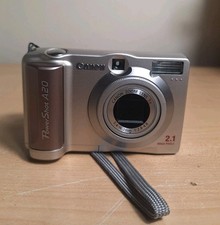 Canon PowerShot A20 Digital Camera 2.1 MP 3x Optical Zoom Compact Silver