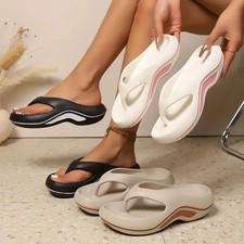 Women Orthopedic Sandals Arch Support Recovery Flip Flops Cloud Comfort Beach