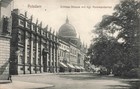 AK Potsdam Schloss Straße Königliche Kommandantur Brandenburg 1909 Postkarte