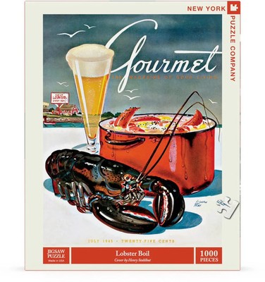 Lobster Boil 1000 Piece Jigsaw Puzzle NYPC New