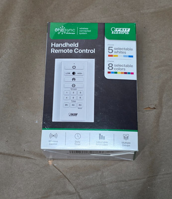 Feit Electric SYNC/REMOTE OneSync Landscape Handheld Remote Control, White