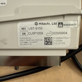 Hitachi Aloka UST-9150  Laparoscopic Convex ProSound Ultrasound Transducer