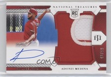 2021 National Treasures Rookie Material Signatures 42/99 Adonis Medina Auto 0hw6