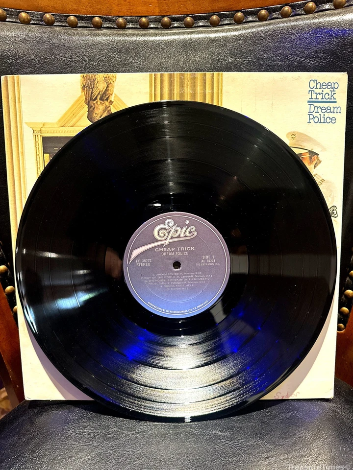 Cheap Trick - Dream Police Vinyl LP [1979] FE 35773 - Image 4 of 4
