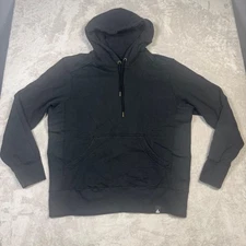 NWOT American Giant Mens Classic Pullover Hoodie Sweatshirt L Black Made in USA