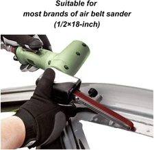 1/2 x 18 Inch Sanding Belts, 24 PCS 40 Grit Aluminum Oxide Abrasive File Sand...