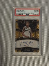 Caron Butler Auto - Gold /10 Panini Select PSA 10