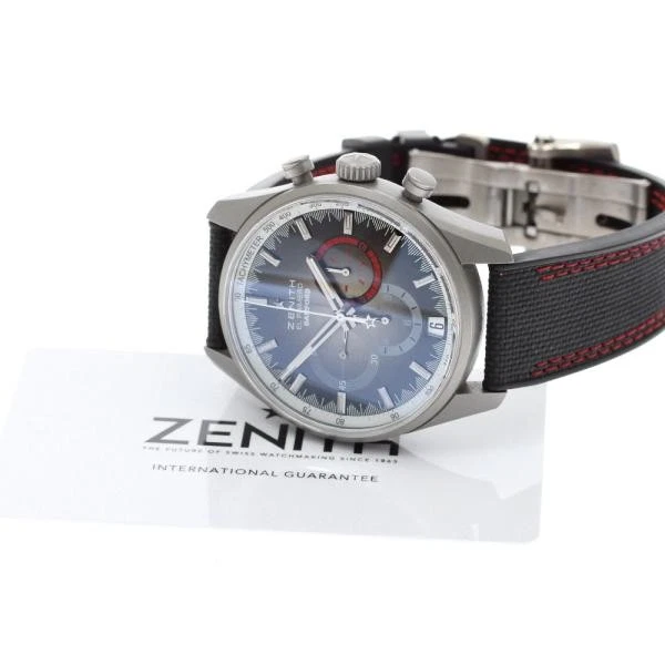 Zenith — Zenith Chronomaster El Primero Radar 03.2082.400 42mm SS Black Dial Watch #C2241