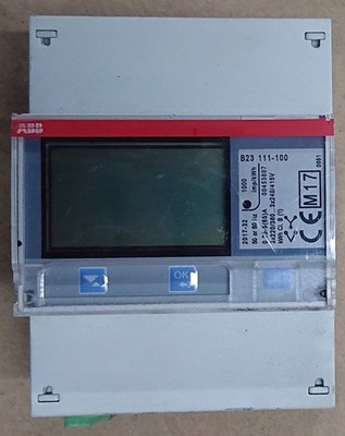 Energiemessgerät ABB 2CMA100163R1000 B23 111-100 Imax 65A 