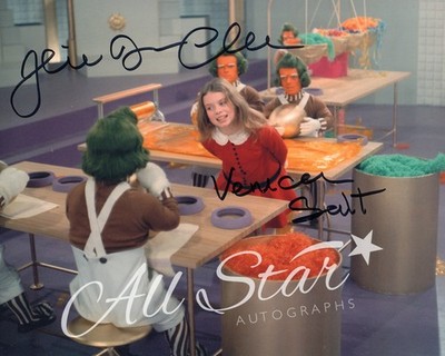 WILLY WONKA & THE CHOCOLATE FACTORY - Julie Dawn Cole signiertes Foto 03 (MC)