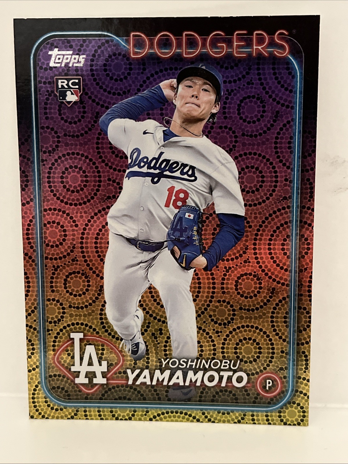 2024 Topps Series 2 - Yoshinobu Yamamoto #553 Holiday (RC)