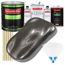 Tunnel Ram Gray Metallic Low Voc Urethane Paint Gallon Kit European Clear Coat