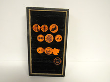Vintage Halloween Lot of 10 Gumball Vending Plastic Rings Witch Devil Skull etc
