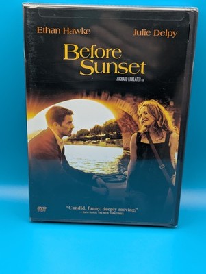 Before Sunset (DVD, 2004) (Ethan Hawke, Julie Delpy) NEW DOC
