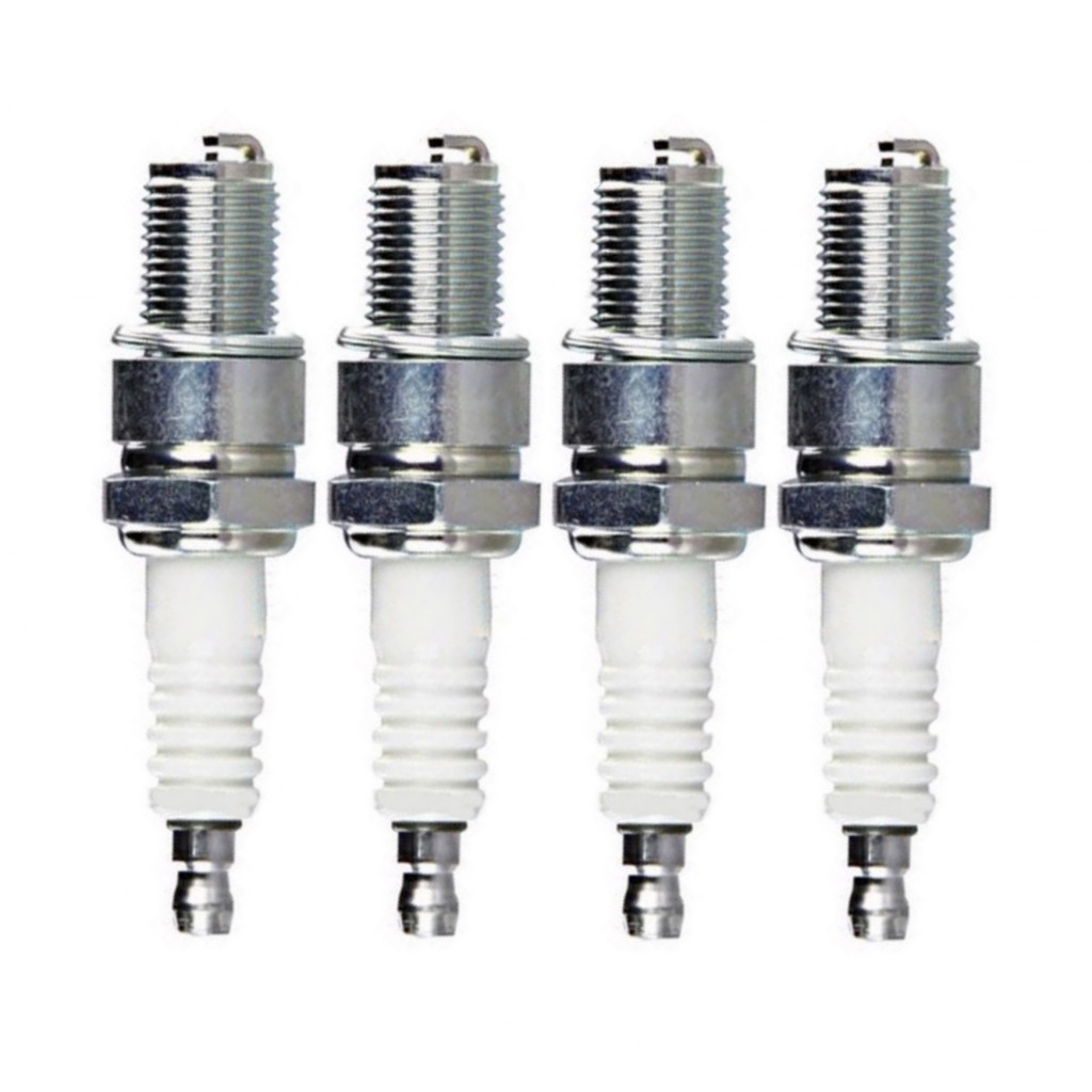 NGK For TM EN125/EN144 2009 Racing Spark Plug Box of 4 BR9EG