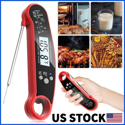 Instant Read Thermometer Digital LCD Cooking BBQ Food Temperature Measuring