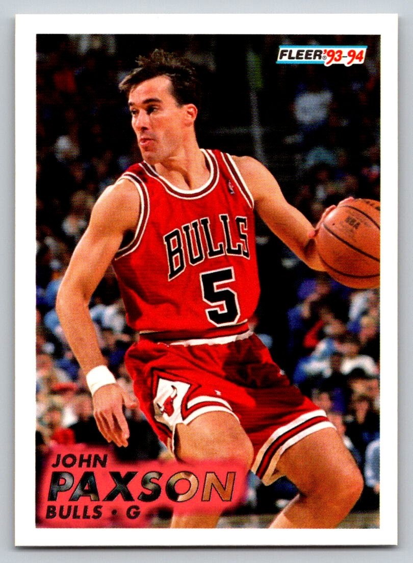 1993-94 Fleer - John Paxson #30