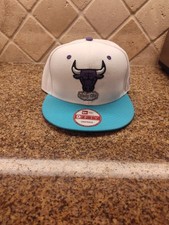 Chicago Bulls Windy City New Era 9Fifty Snapback Whte/Purple Cap Hat