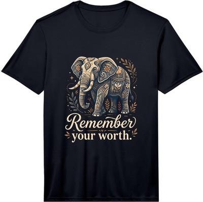 Always Remember You Matter Belong & are Loved Elephant Lover Performance T-Shirt