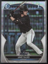 2023 Bowman Draft Jake DeLeo Chrome Refractor