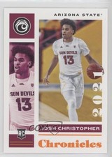 2021-22 Panini Chronicles Draft Picks Orange Josh Christopher #22 kq9