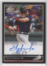 2018 Leaf Ultimate Draft Silver Spectrum 3/15 Greyson Jenista #BG-GJ1 Auto 00jz