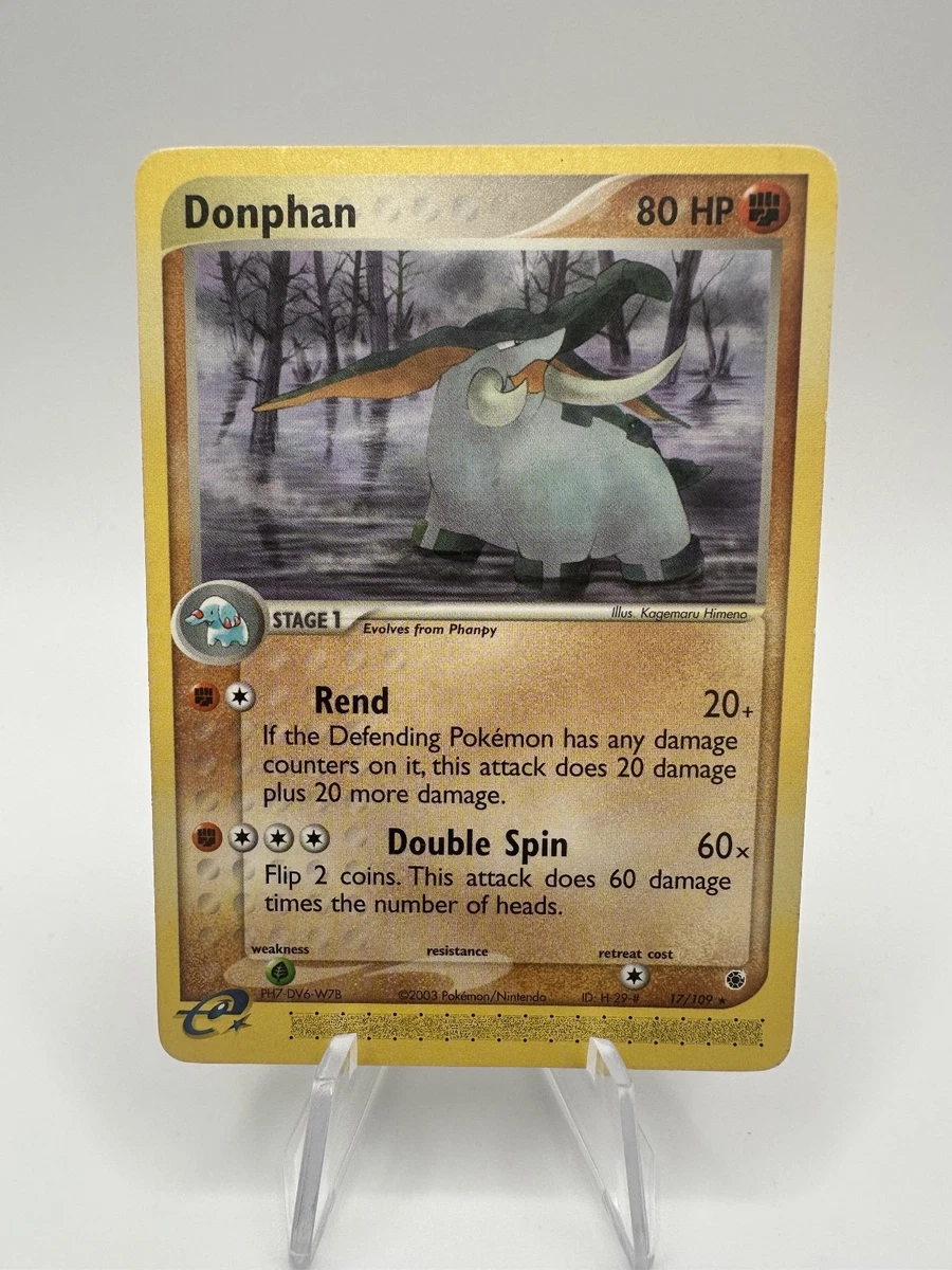 Donphan 17/109 Ruby and Sapphire for sale | eBay