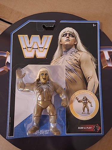 WWE Retro Figure MOC Goldust WWF Hasbro New Origin...