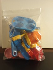 Vintage Fisher Price Fun W/Food Baking Fun Parts, Canned Goods, Fries, Utensils