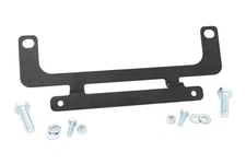 Rough Country Winch Fairlead License Plate Mount| Roller Fairlead - RS139
