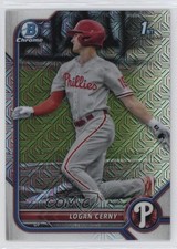 2022 Bowman Chrome Prospects Mega Box Mojo Refractor Logan Cerny #BCP-120 6u5