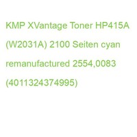Kmp Xvantage Toner HP415A (W2031A) 2100 Seiten Cyan Remanufactured 2554,0083 (40